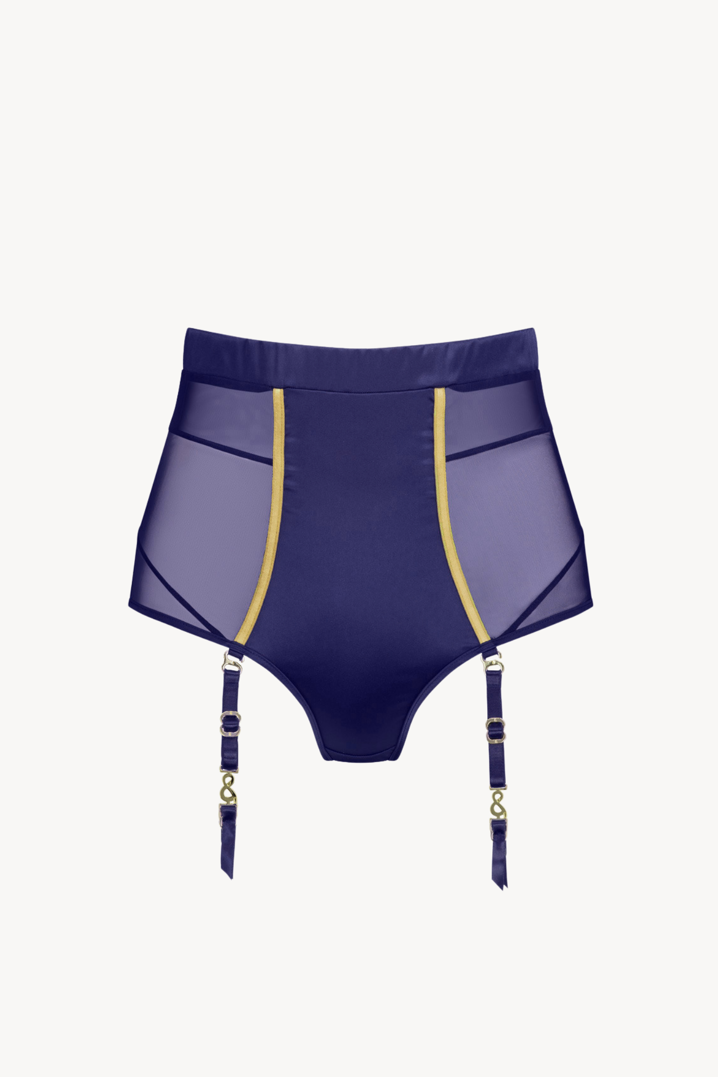 BOLD High Waisted Brief with Detachable Suspenders