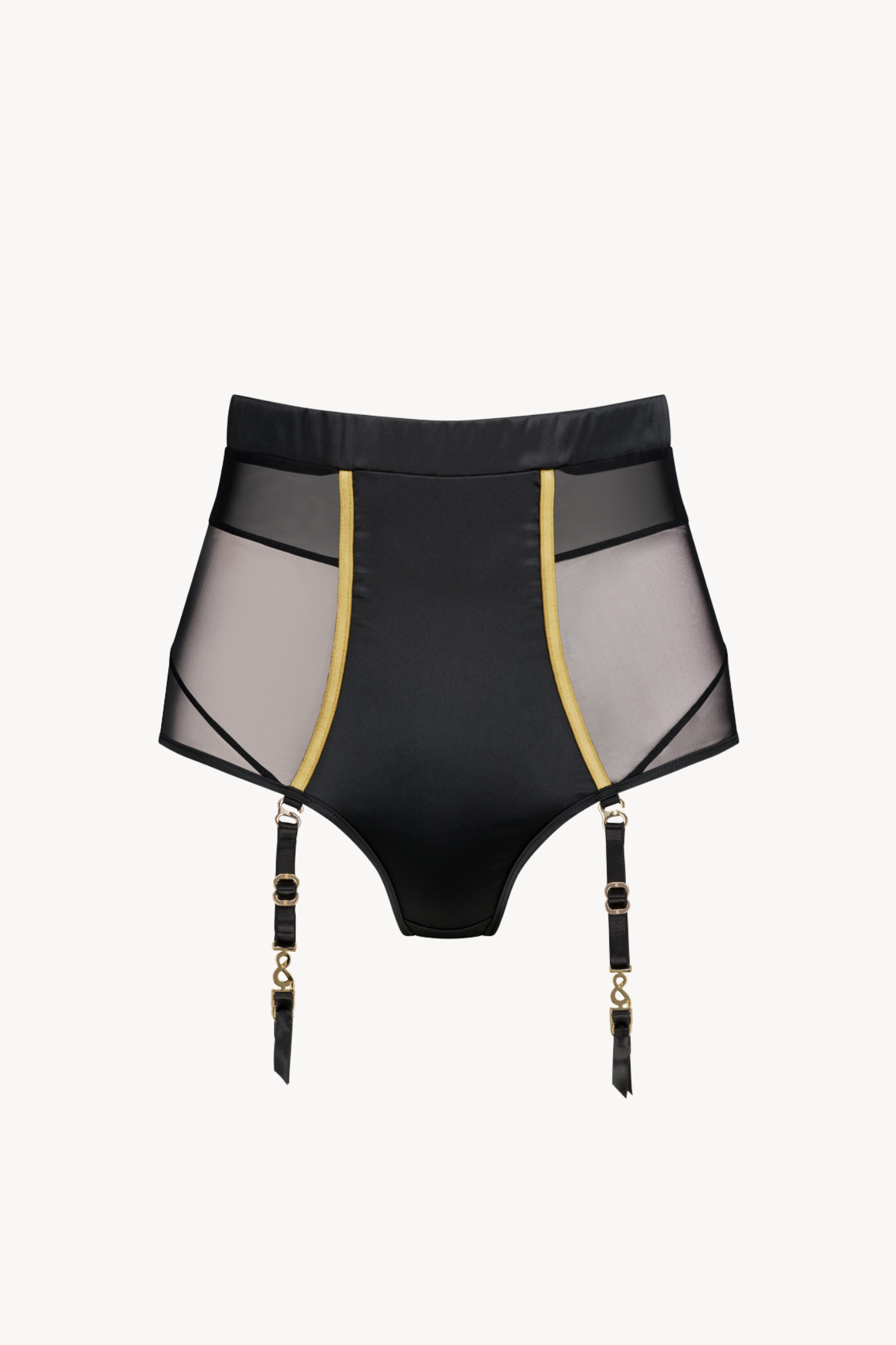 BOLD High Waisted Brief with Detachable Suspenders